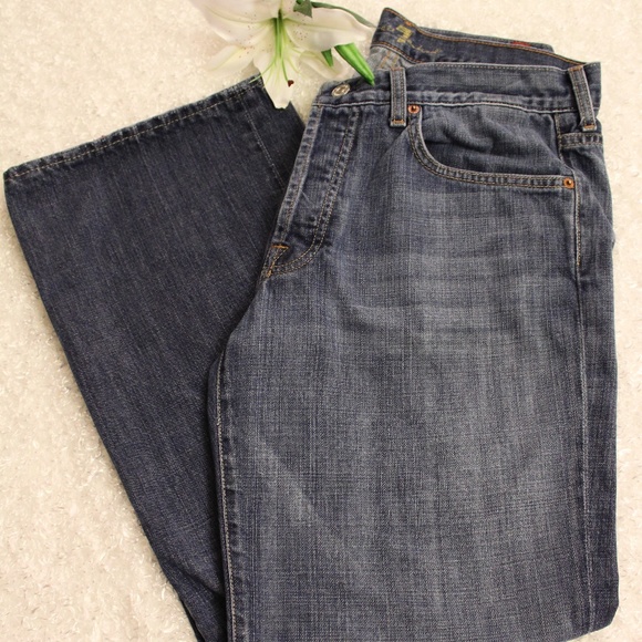 7 for all Mankind Denim - Seven for All Mankind relaxed medium wash jeans